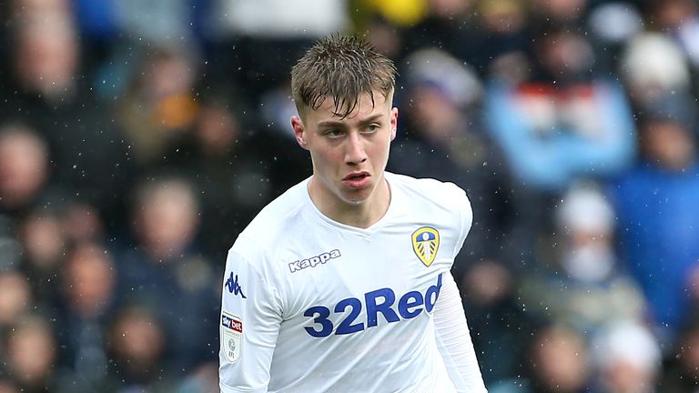 Jack Clarke in action for Leeds United