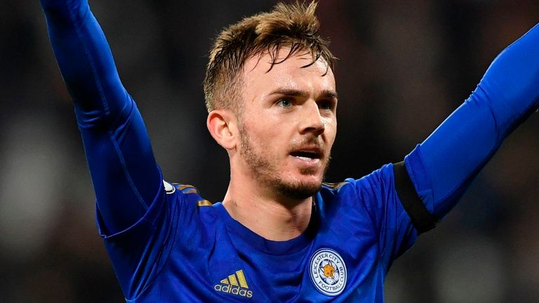 James Maddison is a reported target for Manchester United in the January transfer window