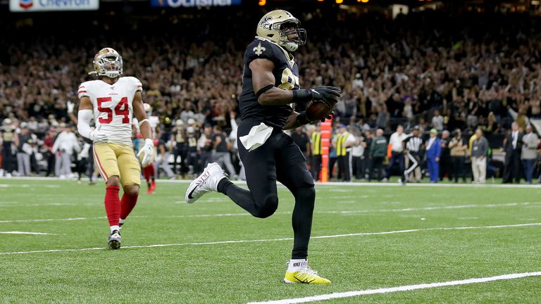 Jared Cook scored nine touchdowns for the Saints this season and was voted to the Pro Bowl