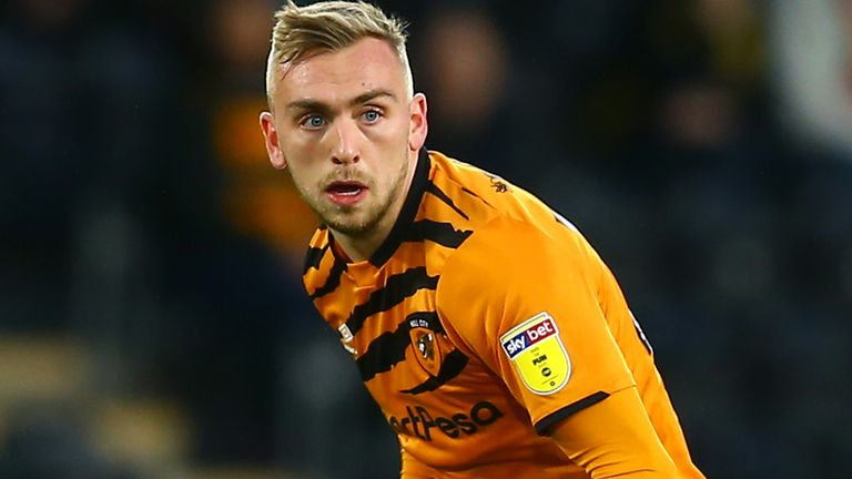 Jarrod Bowen in action for Hull City