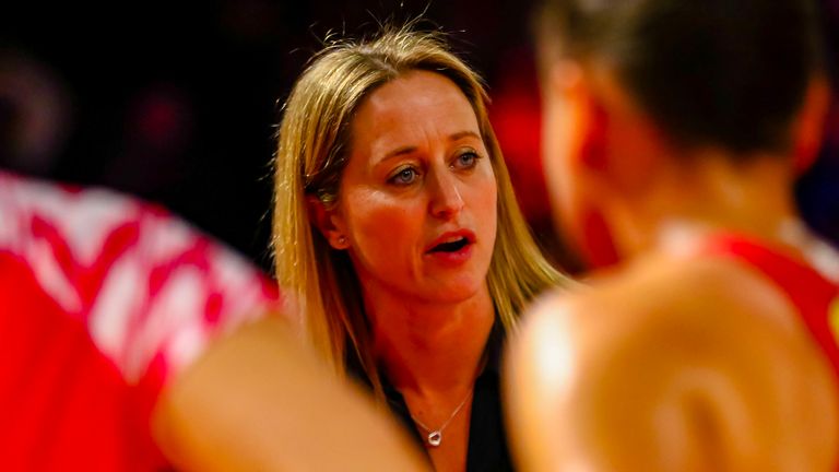 England Roses head coach Jess Thirlby (Credit: Ben Lumley)