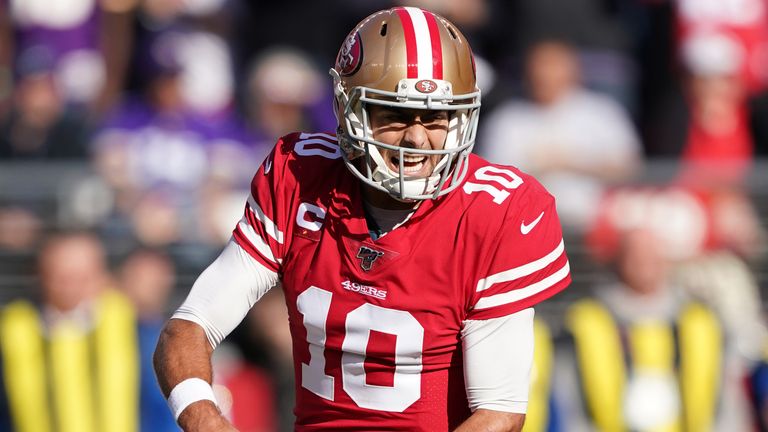 Jimmy Garoppolo llevó a los San Francisco 49ers al Super Bowl la temporada pasada