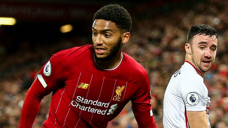 Joe Gomez insists Liverpool will not relax despite their big lead at the top of the Premier League