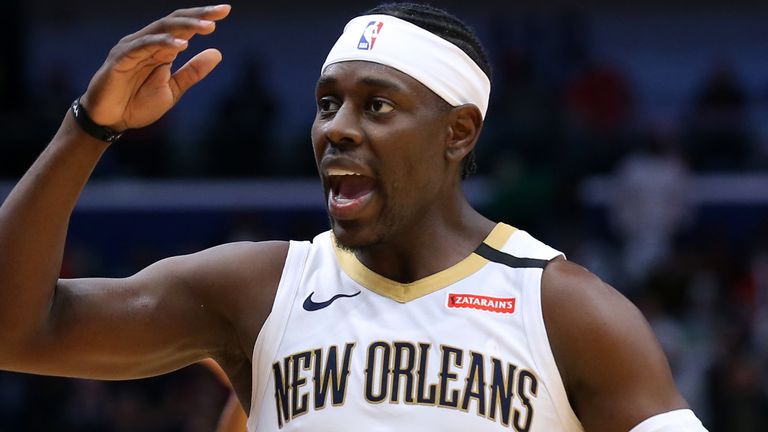 Jrue Holiday lideró a los pelícanos con 25 puntos