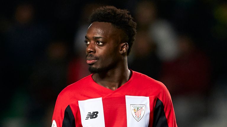 Inaki Williams was allegedly racially abused during Espanyol and Athletic Bilbao's draw in La Liga