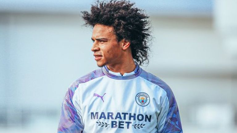 Leroy Sane is back in full training with Manchester City