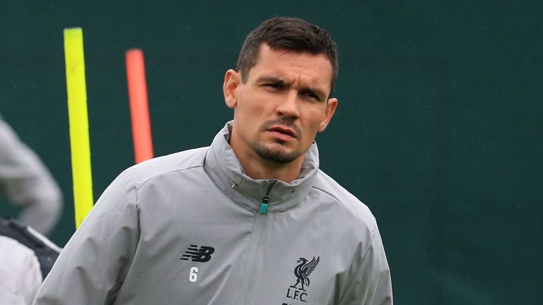 Dejan Lovren is expected back in first-team training this week