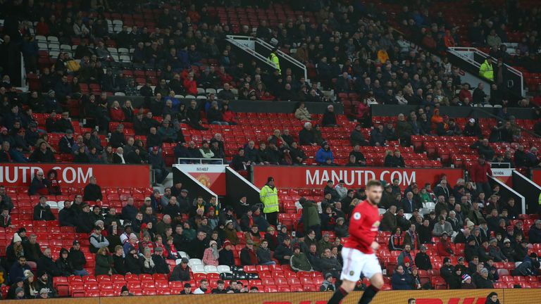 United We Stand&#39;s Andy Mitten says the atmosphere during their 2-0 defeat to Burnley at Old Trafford was &#34;toxic&#34; with Woodward and the Glazer targeted with chants