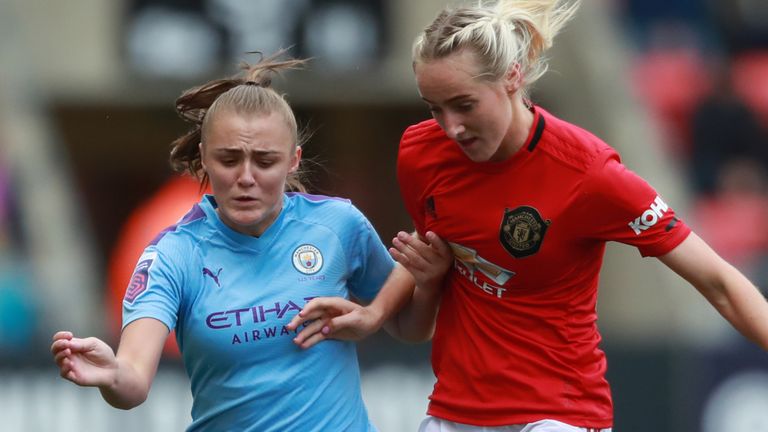The two Manchester clubs will meet in the fourth round of the Women's FA Cup