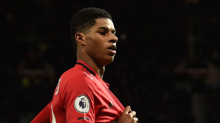 Marcus Rashford has scored 64 goals in all competitions for Manchester United