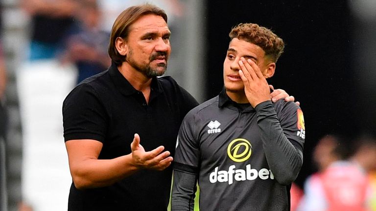 Daniel Farke has put his faith in Max Aarons