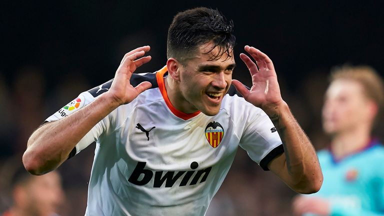 Maxi Gomez netted a deflected opener and scored the second at the Mestalla