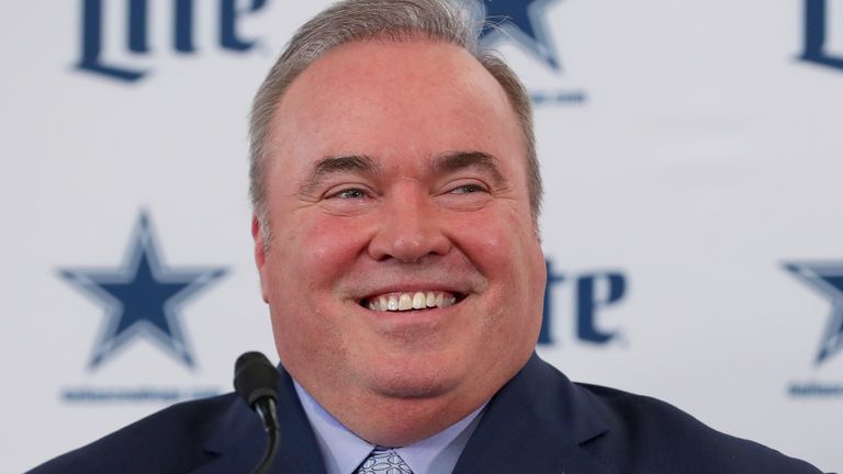 Mike McCarthy was introduced as the Dallas Cowboys&#39; new head coach