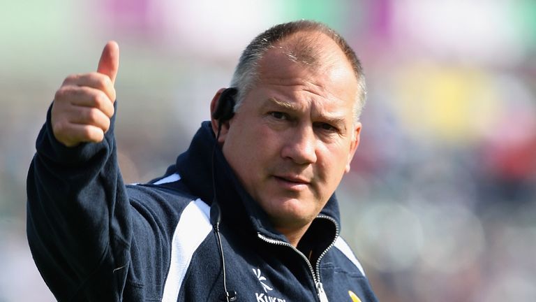 Mike Ruddock during the Guinness Premiership match between Bath Rugby and Worcester Warriors at The Recreation Ground on September 27, 2008 in Bath, England.