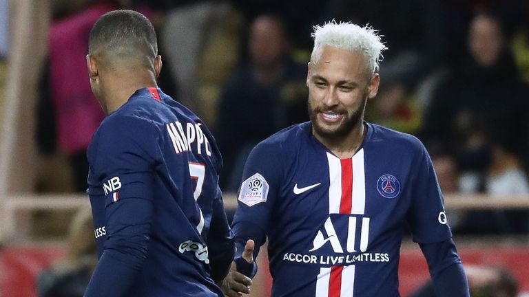 Neymar netted from the penalty spot to extend Paris Saint-Germain's lead