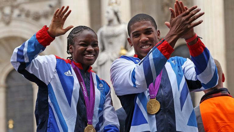 Nicola Adams and Anthony Joshua won gold eight years ago