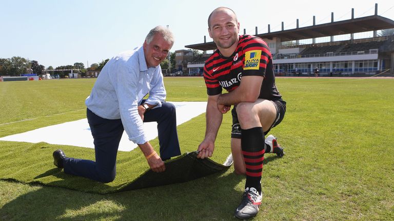 during the press conference held at Barnet Copthall Stadium on July 24, 2012 in Barnet, England.