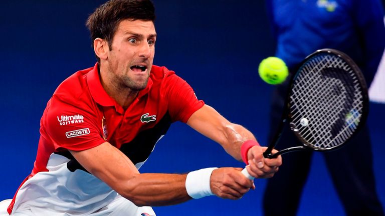 Novak Djokovic was forced to produce some of his best tennis to get over the line