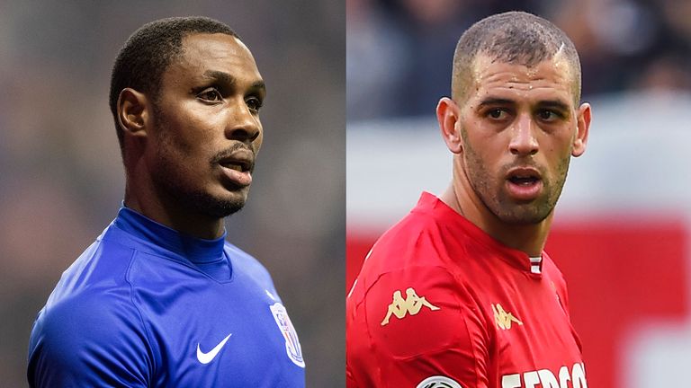 Odion Ighalo and Islam Slimani have been looked at by Manchester United