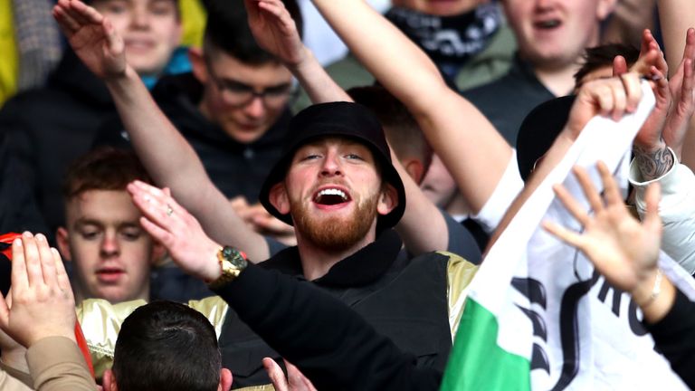 McBurnie at Swansea vs Cardiff