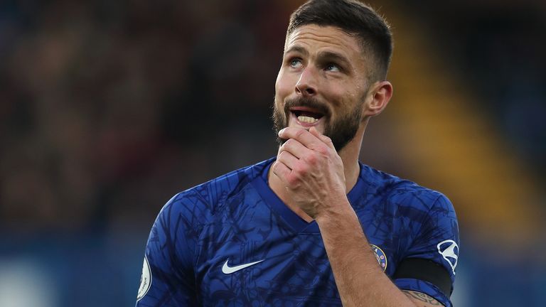 El Inter de Milán también espera aterrizar al delantero del Chelsea Olivier Giroud antes de la fecha límite de transferencia