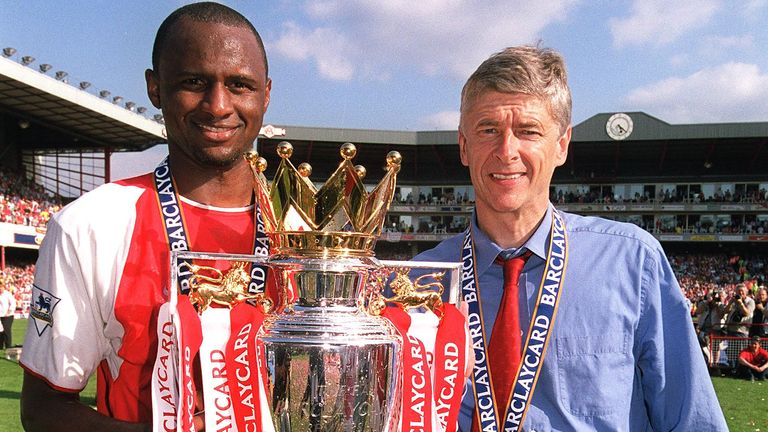 Patrick Vieira held talks with Arsenal when Arsene Wenger left, but was not in the frame to replace Unai Emery