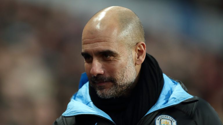 Pep Guardiola says he will only leave Man City if he is sacked.