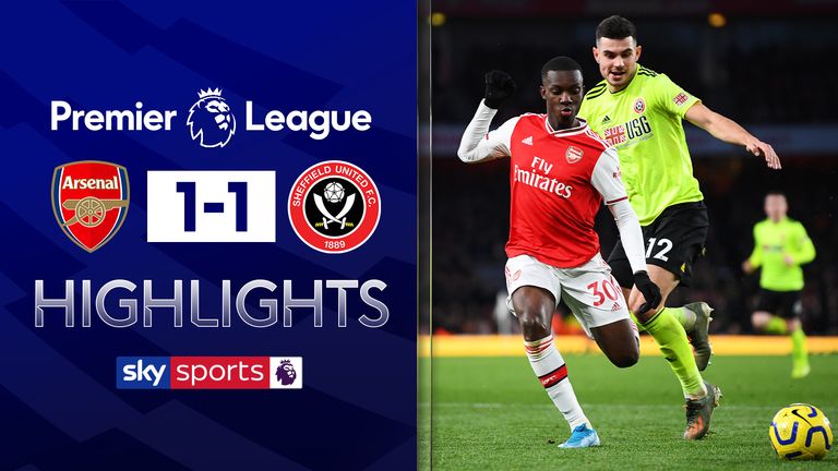 Arsenal v Sheffield United highlights