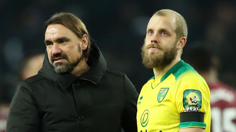 Farke is confident Teemu Pukki will be back in first-team training next week