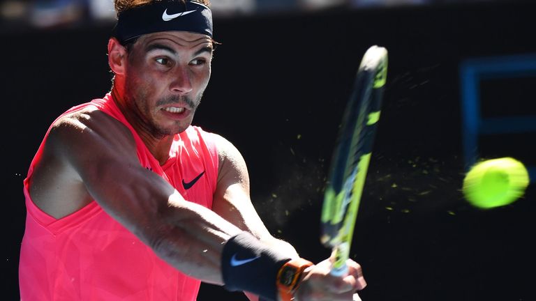 Rafael Nadal has now won all five meetings against Pablo Carreno Busta