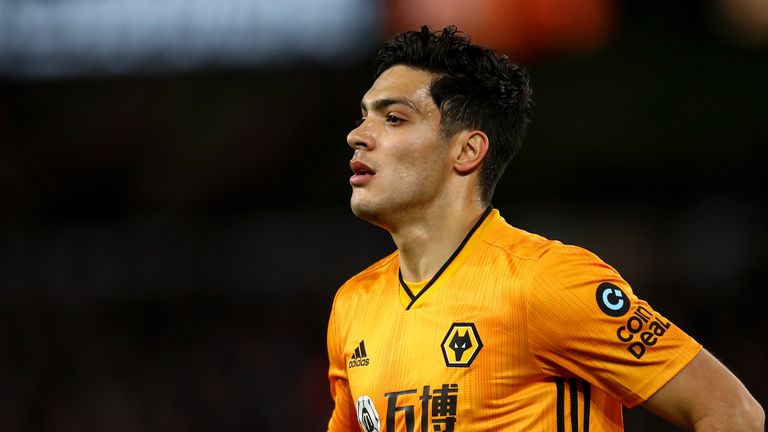 Manchester United have shown an interest in Wolves striker Raul Jimenez