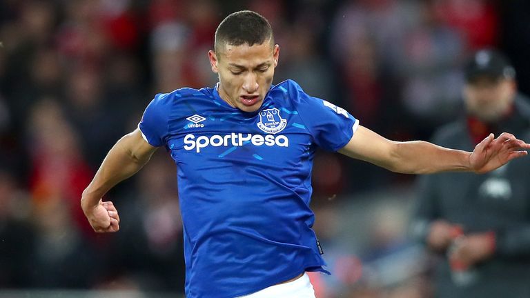 Richarlison was a peripheral figure during the Liverpool loss