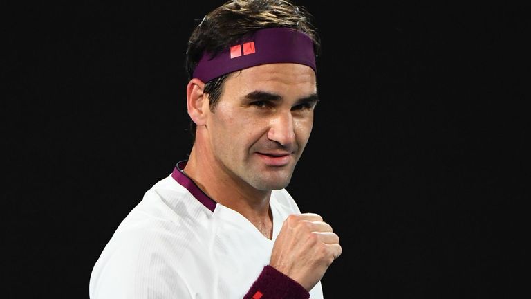 Roger Federer will face Tennys Sandgren in the last eight in Melbourne