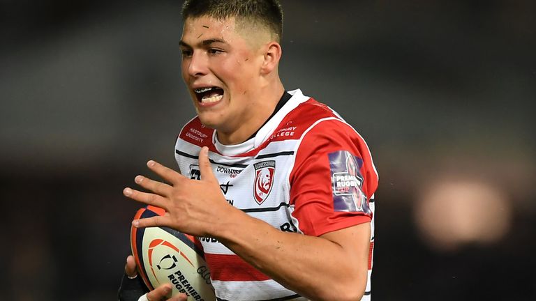 Gloucester wing Louis Rees-Zammit