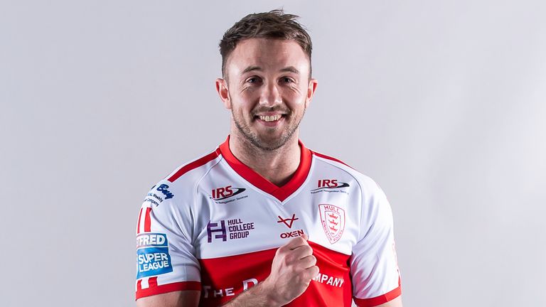 Picture by Allan McKenzie/SWpix.com - 15/01/2020 - Rugby League - Super League - Hull KR Media Day 2020, Hull College Craven Park, Hull, England - Ryan Brierley.