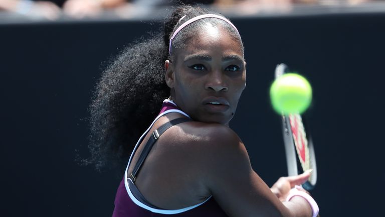 Serena Williams made light work of her semi-final opponent