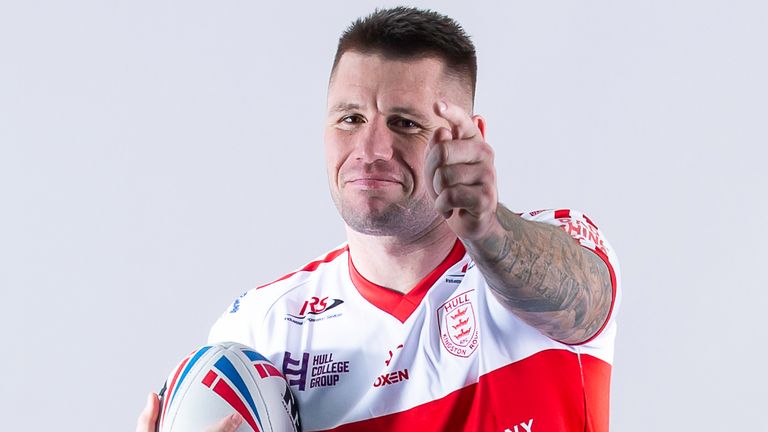 Picture by Allan McKenzie/SWpix.com - 15/01/2020 - Rugby League - Super League - Hull KR Media Day 2020, Hull College Craven Park, Hull, England - Shaun Kenny-Dowall.