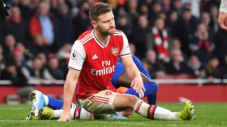 Shkodran Mustafi has made some high-profile mistakes for Arsenal but has been given a "clean slate" by Mikel Arteta