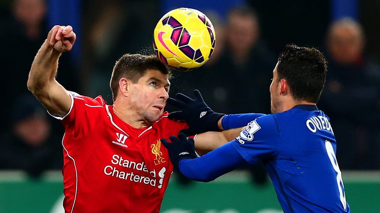 Steven Gerrard is against a full-scale ban on heading for young players