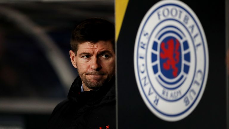 Steven Gerrard is set to take charge of his 100th game for Rangers