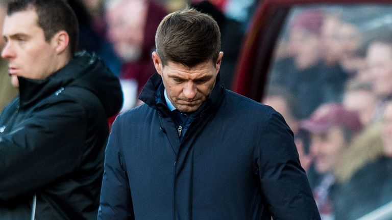 Rangers boss Steve Gerrard admitted he was "shocked" by his side's display