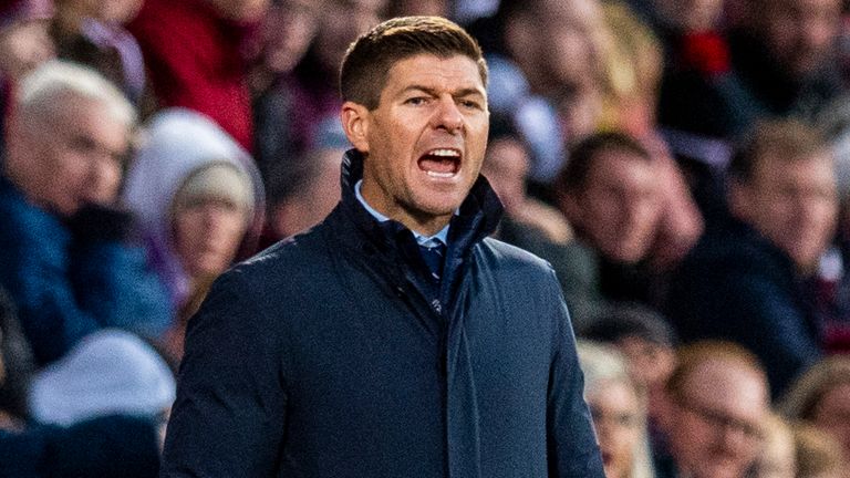 Gerrard's side trail league leaders Celtic by 10 points