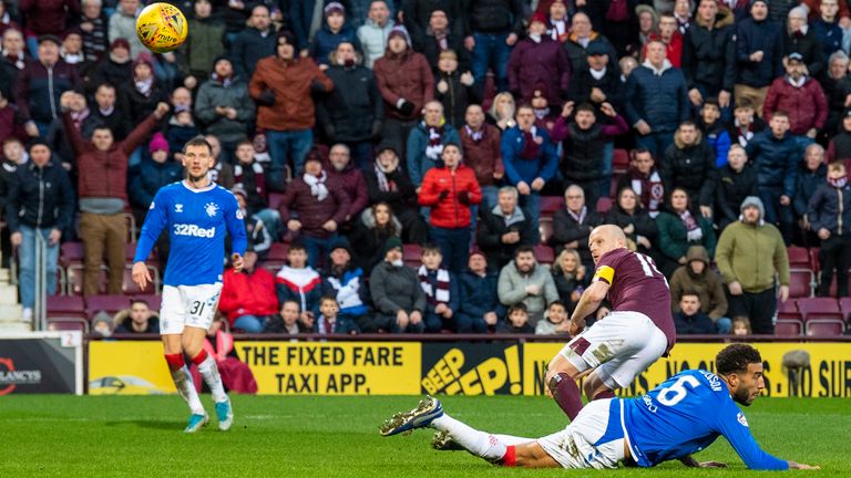 Steven Naismith restores parity with a precise finish into the far corner