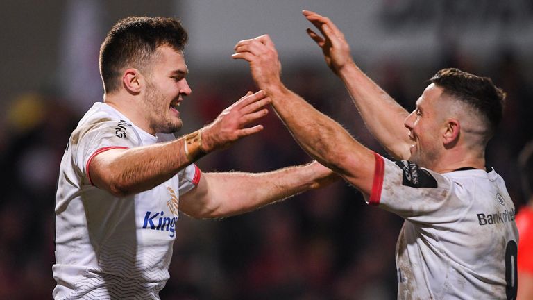 Jacob Stockdale y John Cooney estaban en el marcador cuando Ulster puso a Munster a la espada el viernes en Belfast