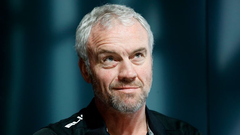 Toronto Wolfpack head coach Brian McDermott, during a press conference as part of the media day at the Etihad Campus, Manchester.