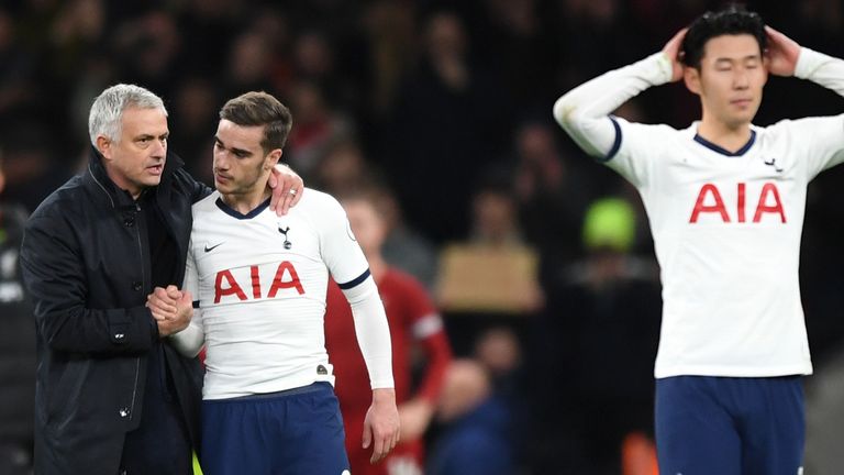   Los Spurs cayeron al octavo puesto en la Premier League luego de la derrota ante el Liverpool