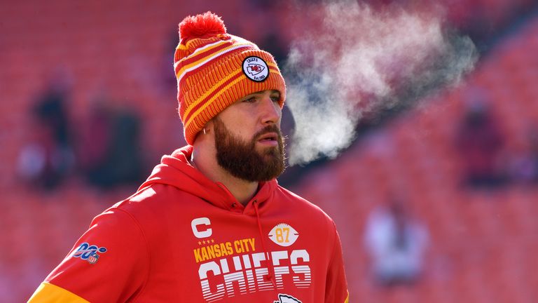 Jason's brother - Travis Kelce - will take part in this year's Super Bowl with the Chiefs