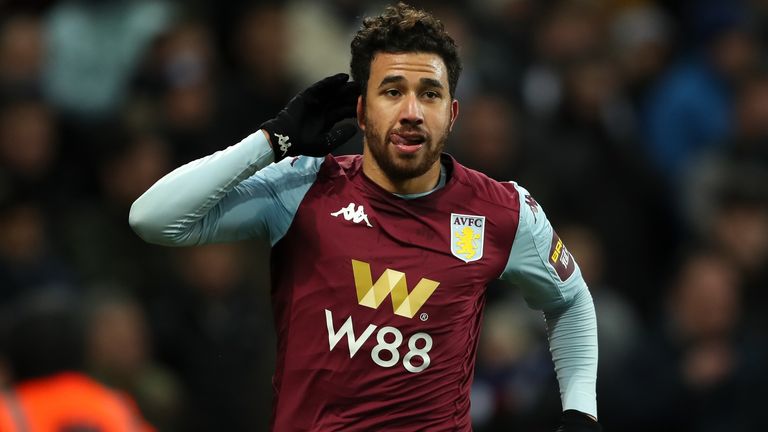 Trezeguet struck in the 93rd minute to send Villa to Wembley