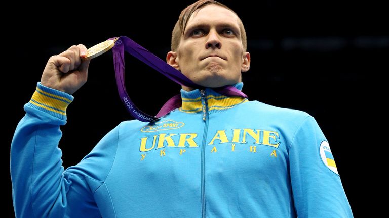Oleksandr Usyk also won gold in London