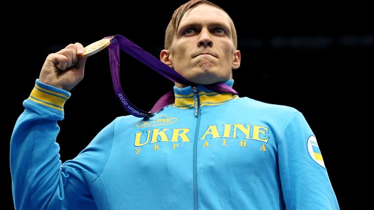 Usyk ganó el oro en Londres